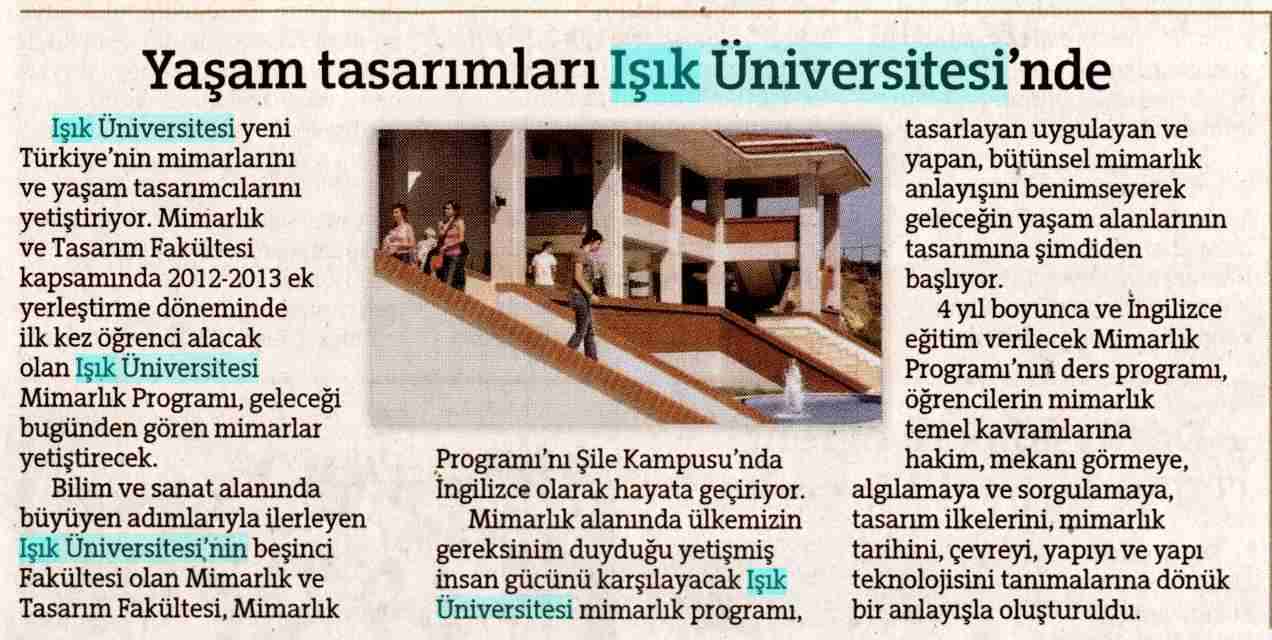 Hürriyet Gazetesi - 30.09.2012